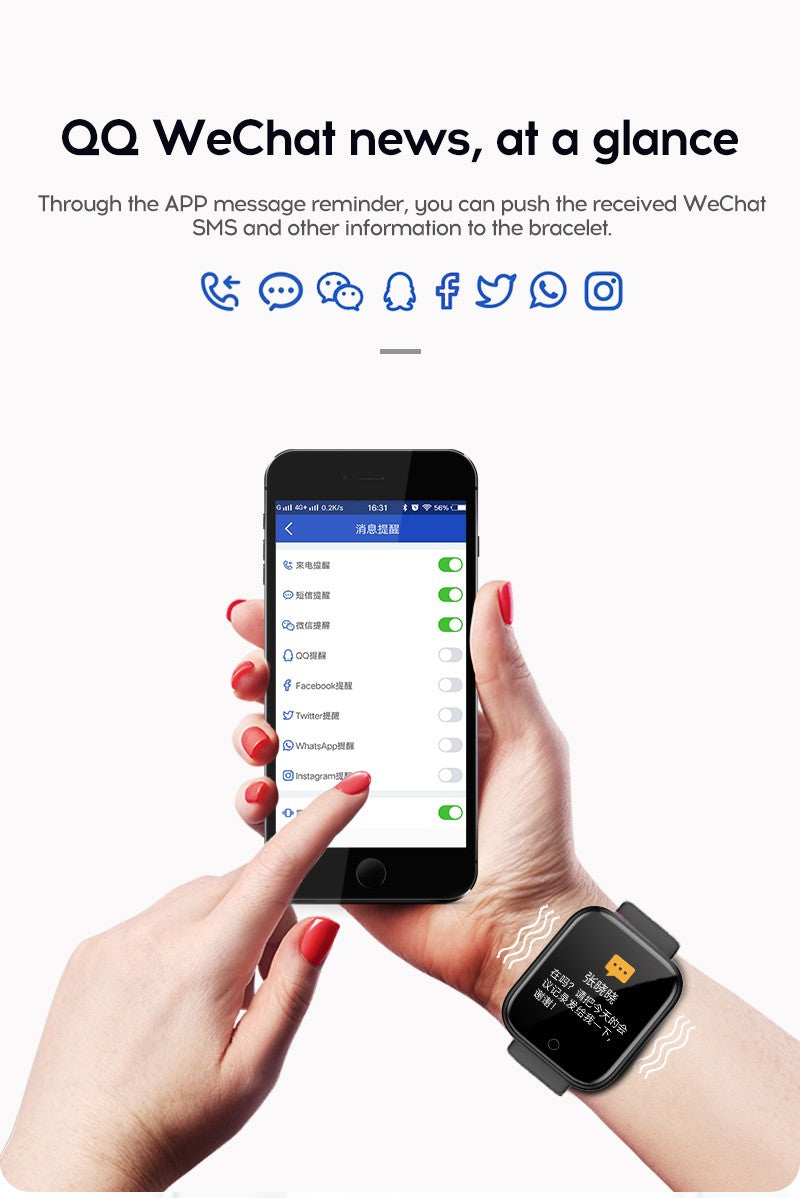Relógio D20 SmartWatch