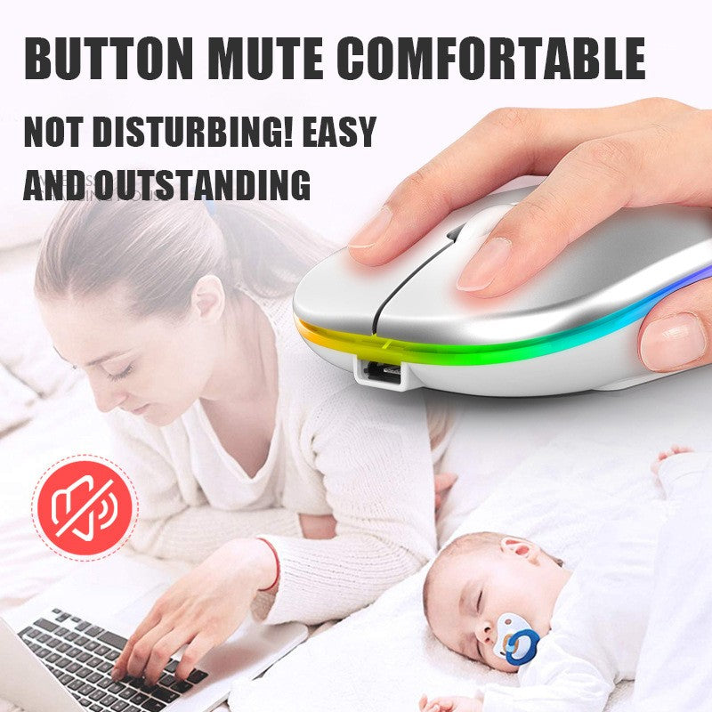 Mouse sem fio bluetooth - RGB