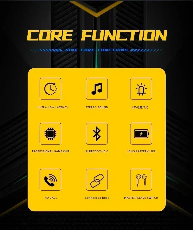 Fone de ouvido - GM2 Pro Bluetooth