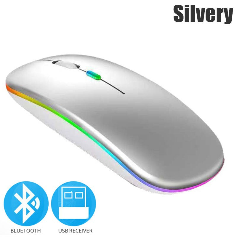Mouse sem fio bluetooth - RGB