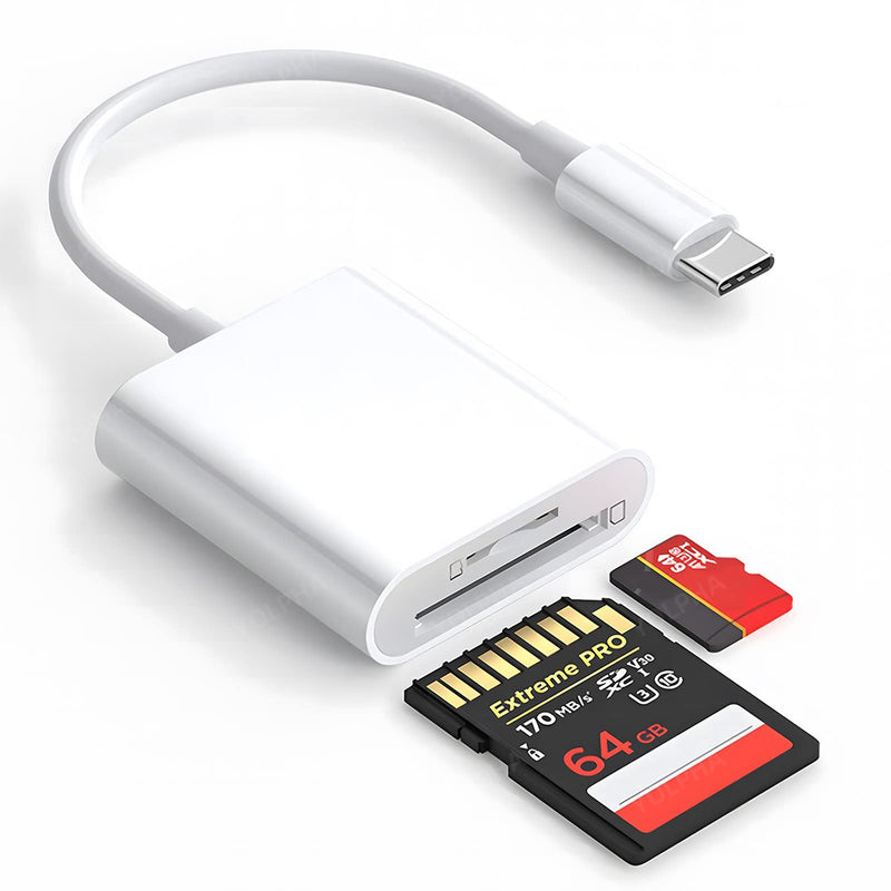 Adaptador de leitor de cartão SD TF - Tipo C