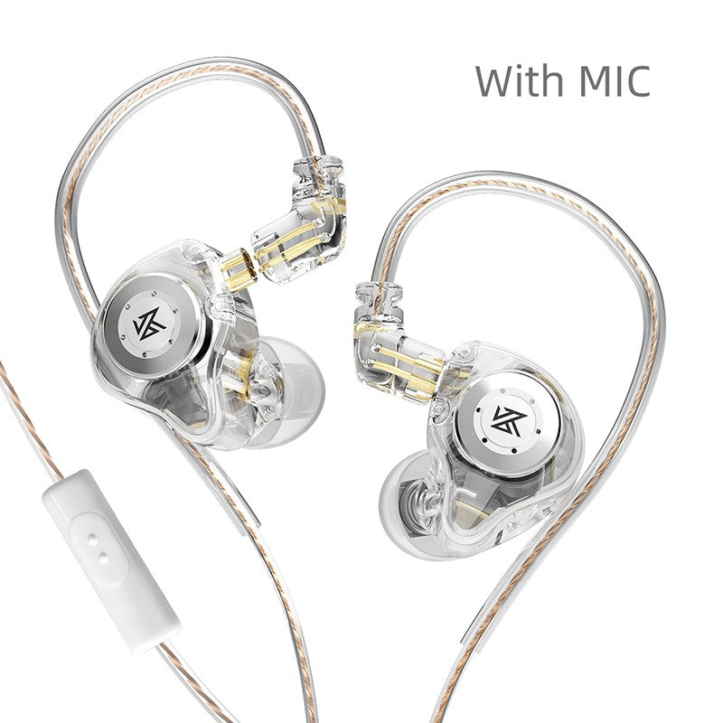Fone de ouvido KZ EDX PRO COM MIC