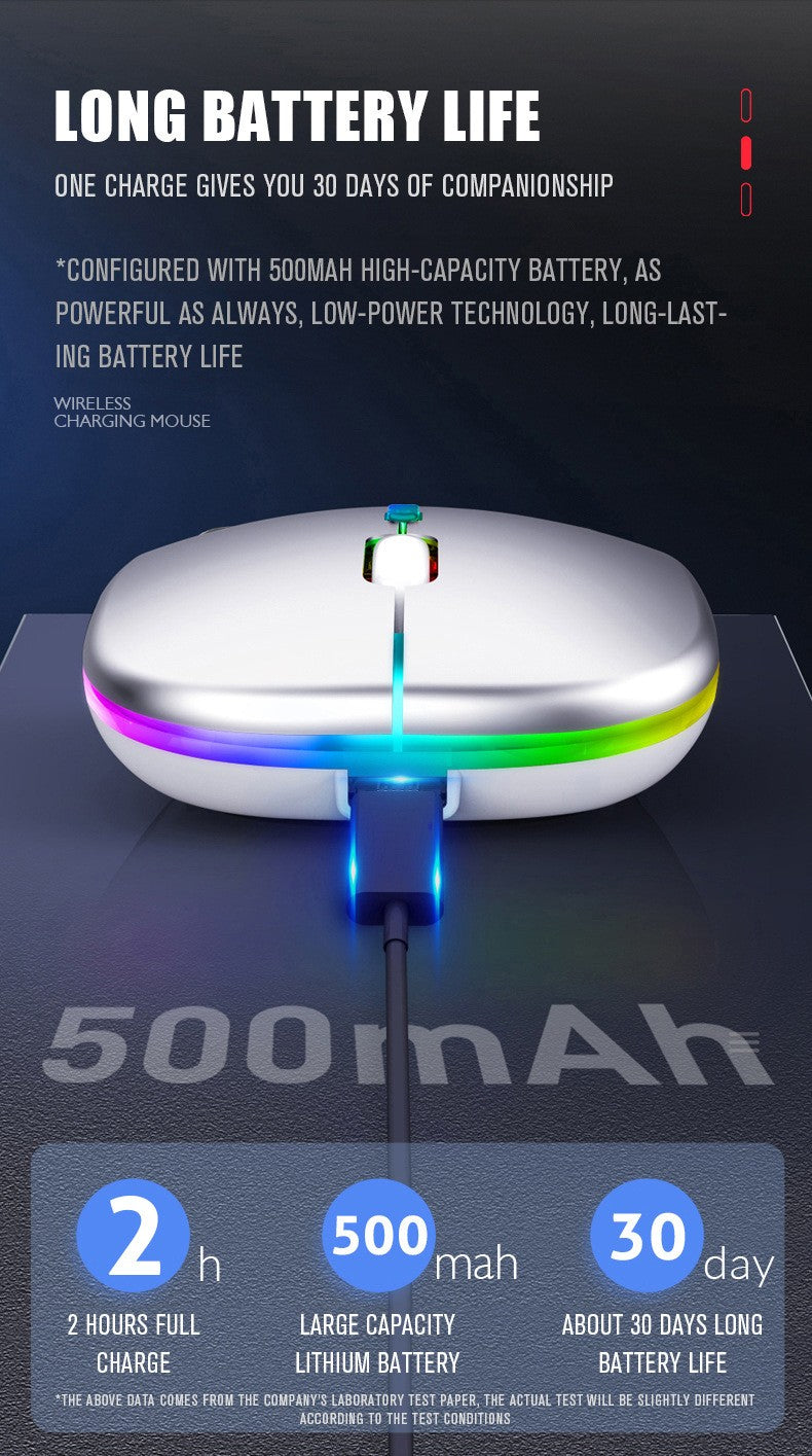 Mouse sem fio bluetooth - RGB