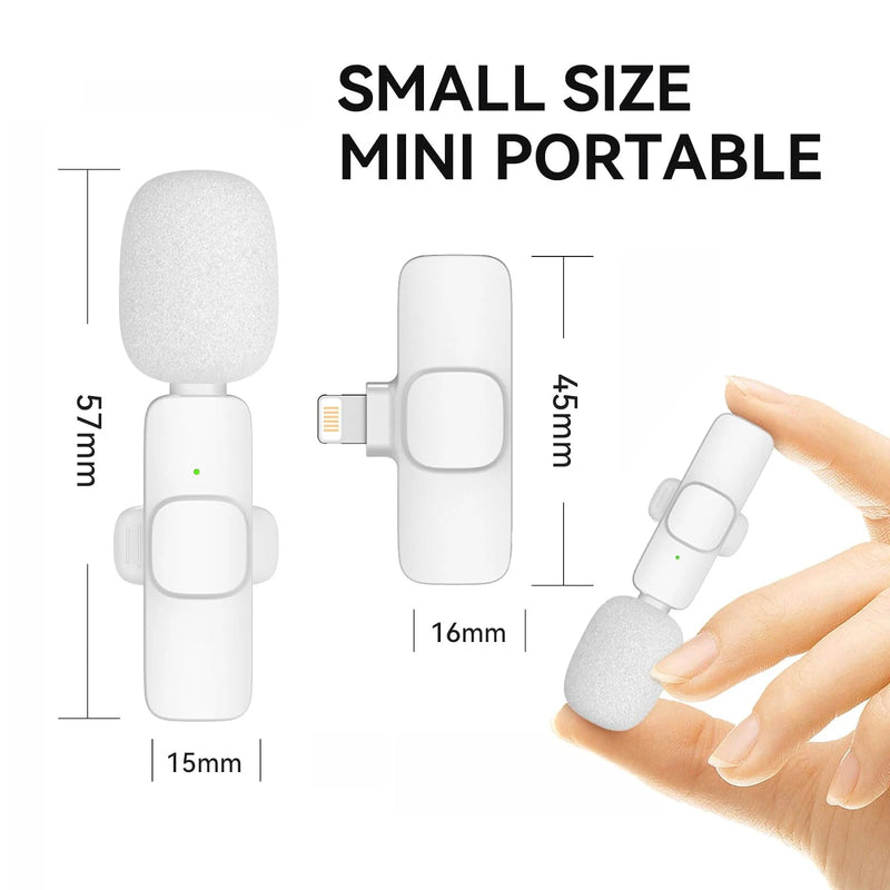 Microfone de Lapela sem fio portátil, Profissional