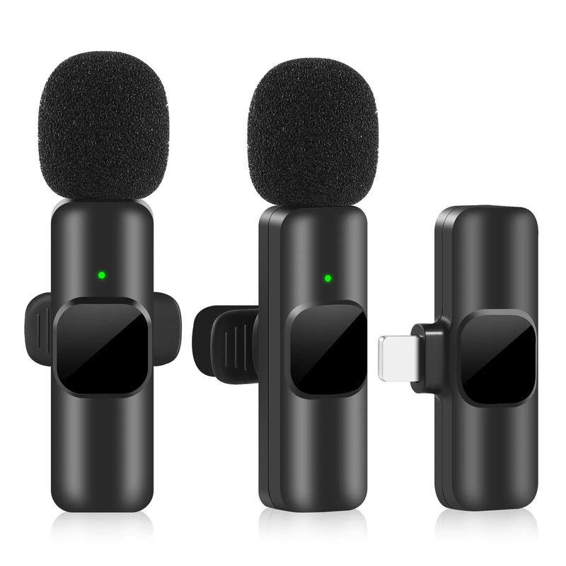 Microfone de Lapela sem fio portátil, Profissional