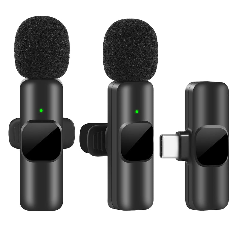 Microfone de Lapela sem fio portátil, Profissional
