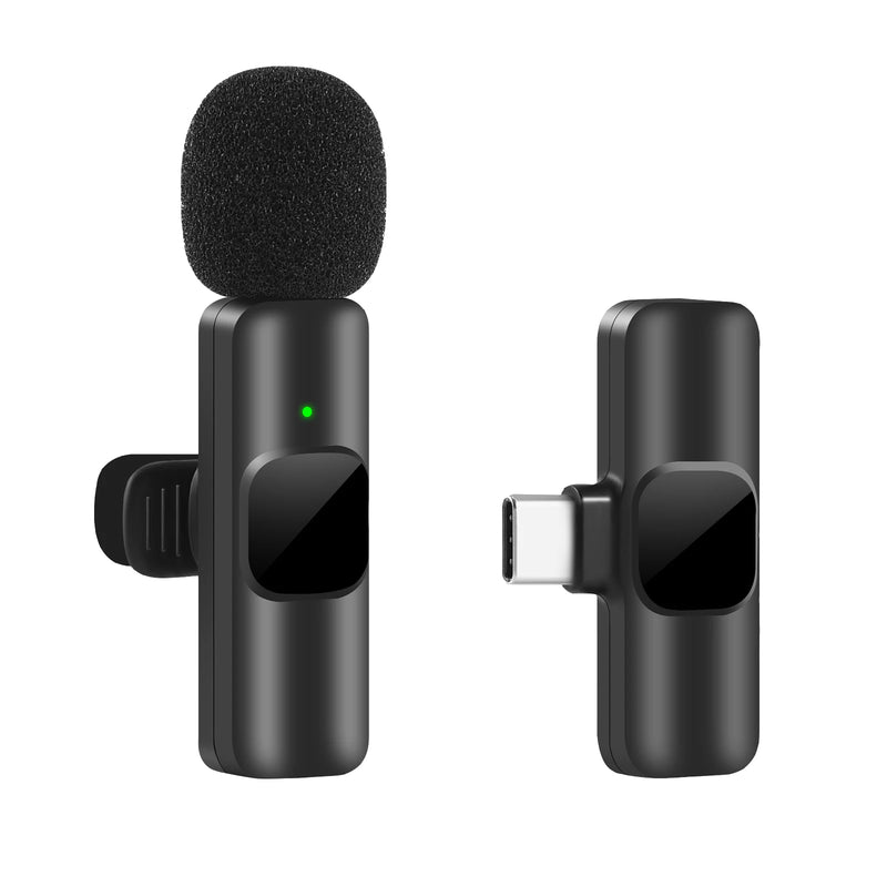 Microfone de Lapela sem fio portátil, Profissional