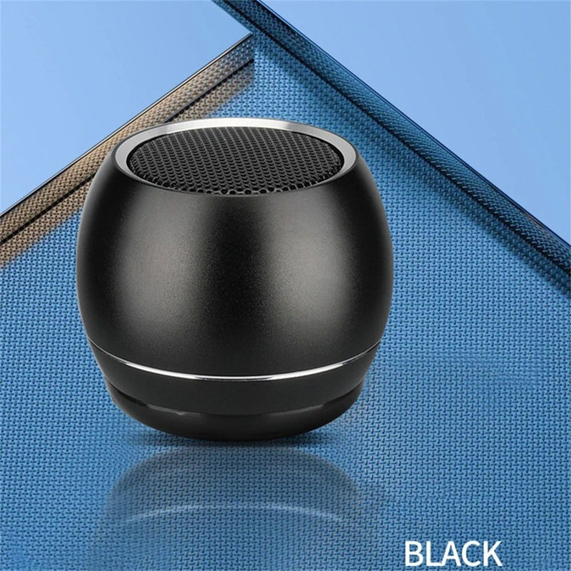 Mini Caixa de Som Bluetooth Metal Portátil