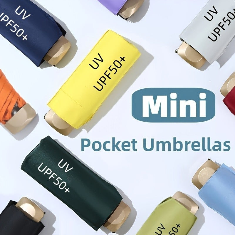 Mini Guarda-chuva Dobrável de Bolso