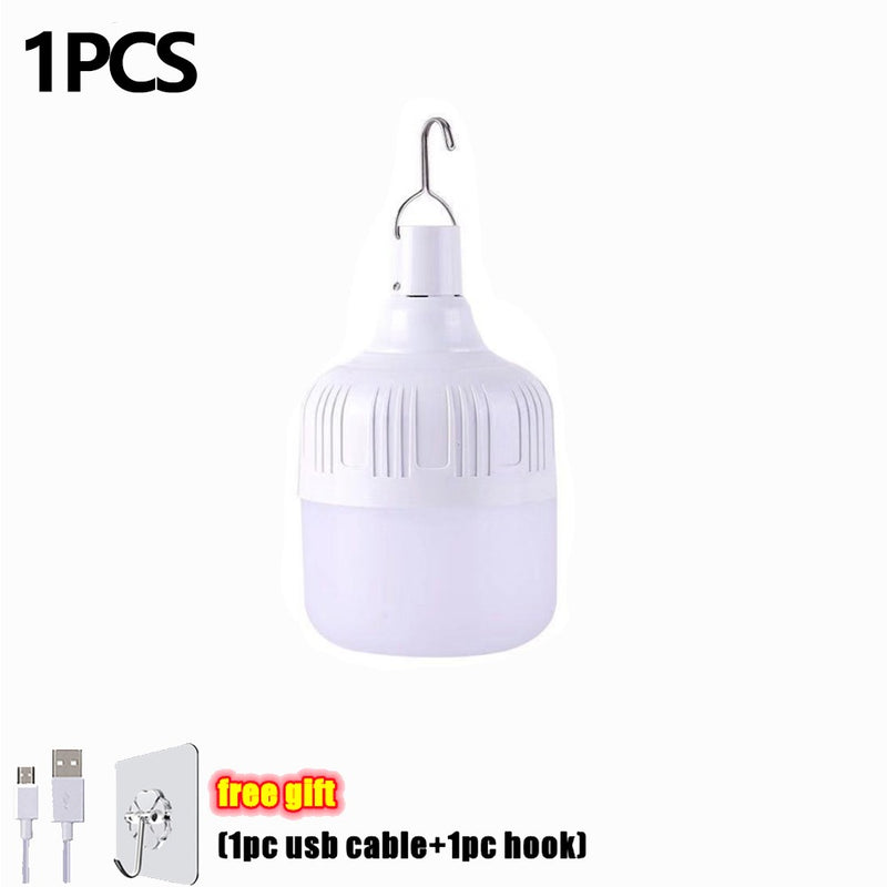 Lâmpada LED De Emergência Recarregável - 80 W