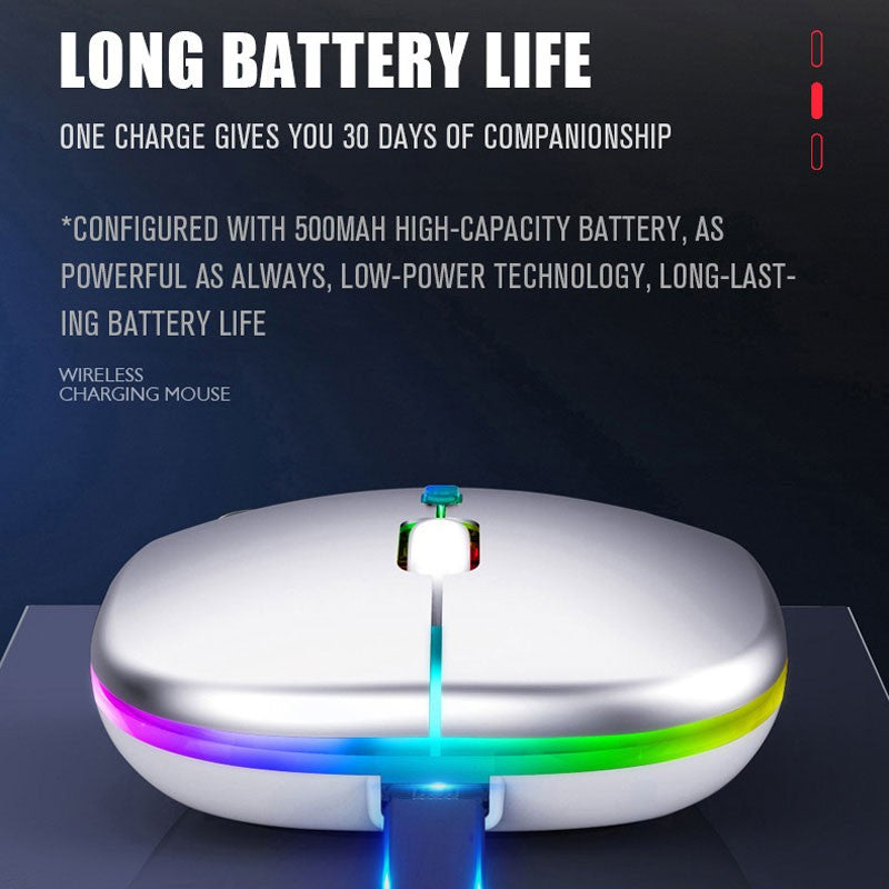 Mouse sem fio bluetooth - RGB