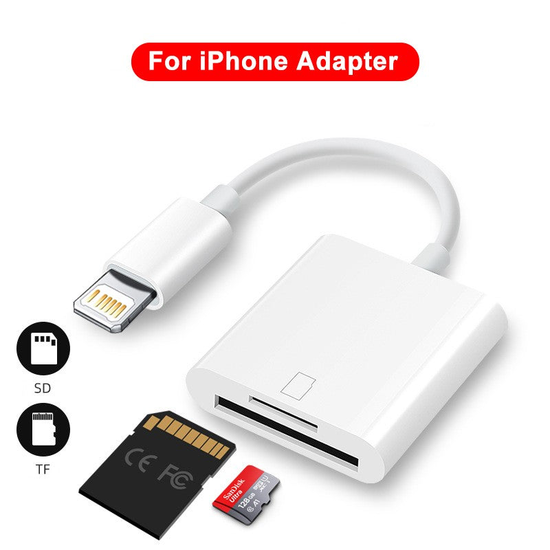 Leitor de Cartão SD - Para Iphone